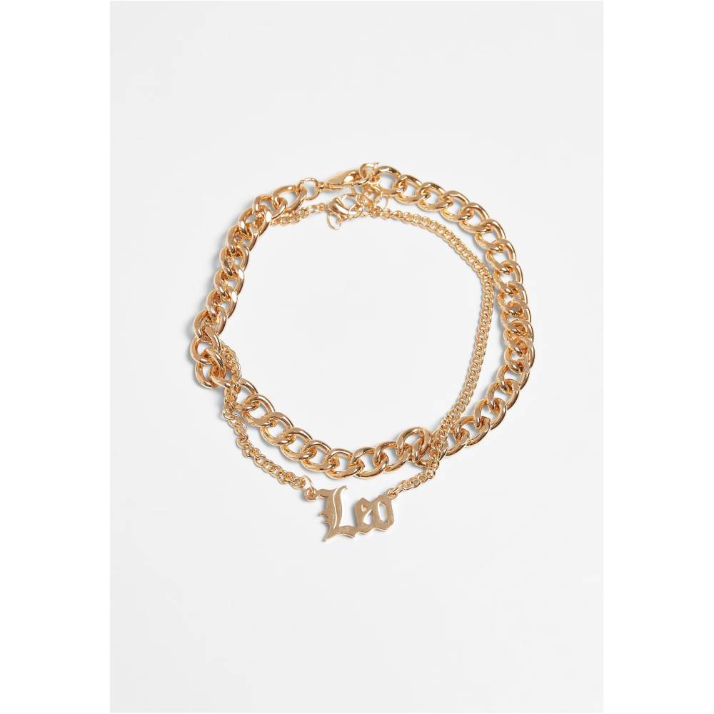 Urban Classics - Zodiac leo Anklet - Gold coloured